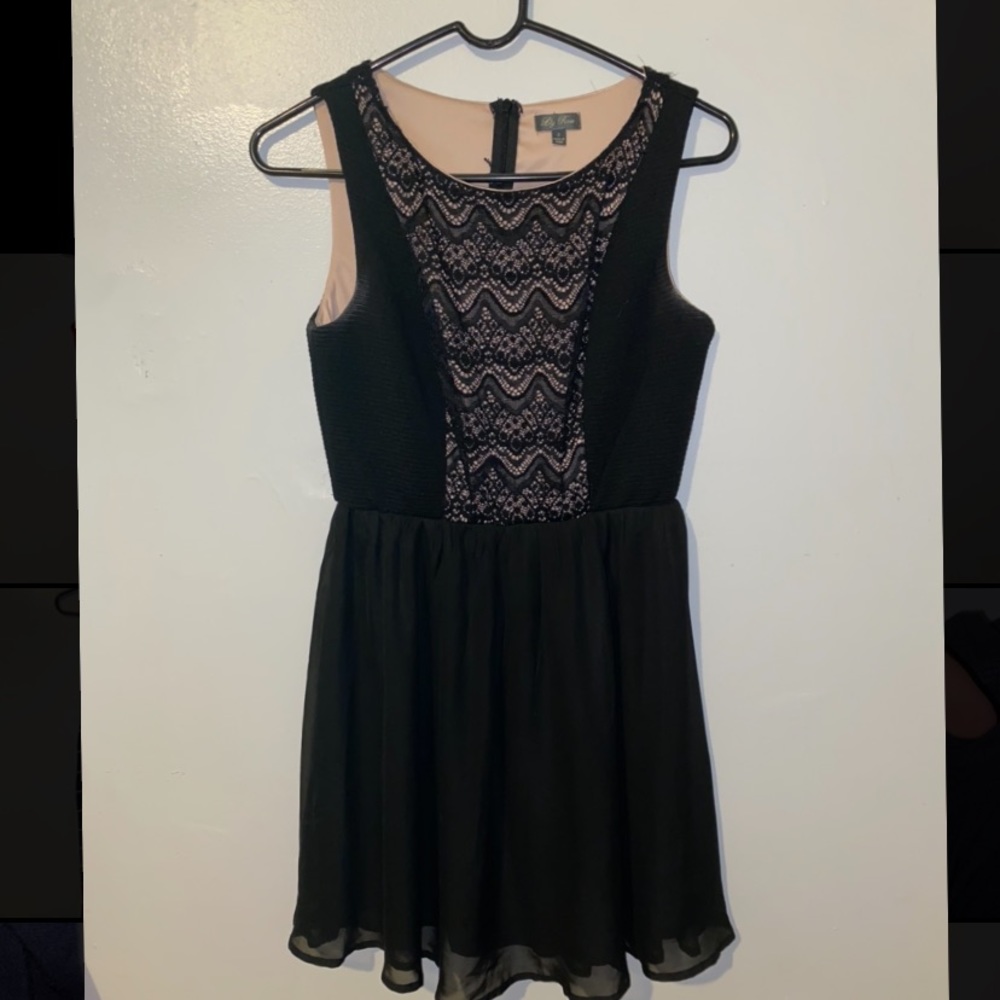 Little black lace dress